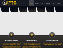 Tablet Screenshot of fairfaxcycles.com